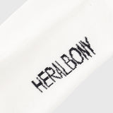 【HEART】Logo Ribbed Socks