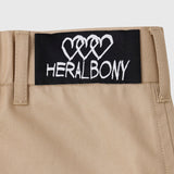 【HEART】 Stitched Chino Beige