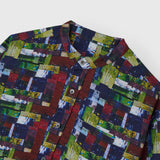 バンドカラーシャツ「My world」