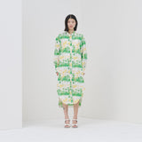 ¥【予約商品|2月下旬お届け】シャツワンピース「タイトル不明」Kahoru Sugimoto