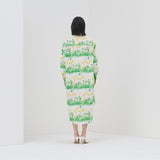 ¥【予約商品|2月下旬お届け】シャツワンピース「タイトル不明」Kahoru Sugimoto