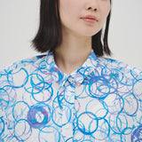 ¥【予約商品|2月下旬お届け】シャツワンピース「タイトル不明」Kahoru Sugimoto