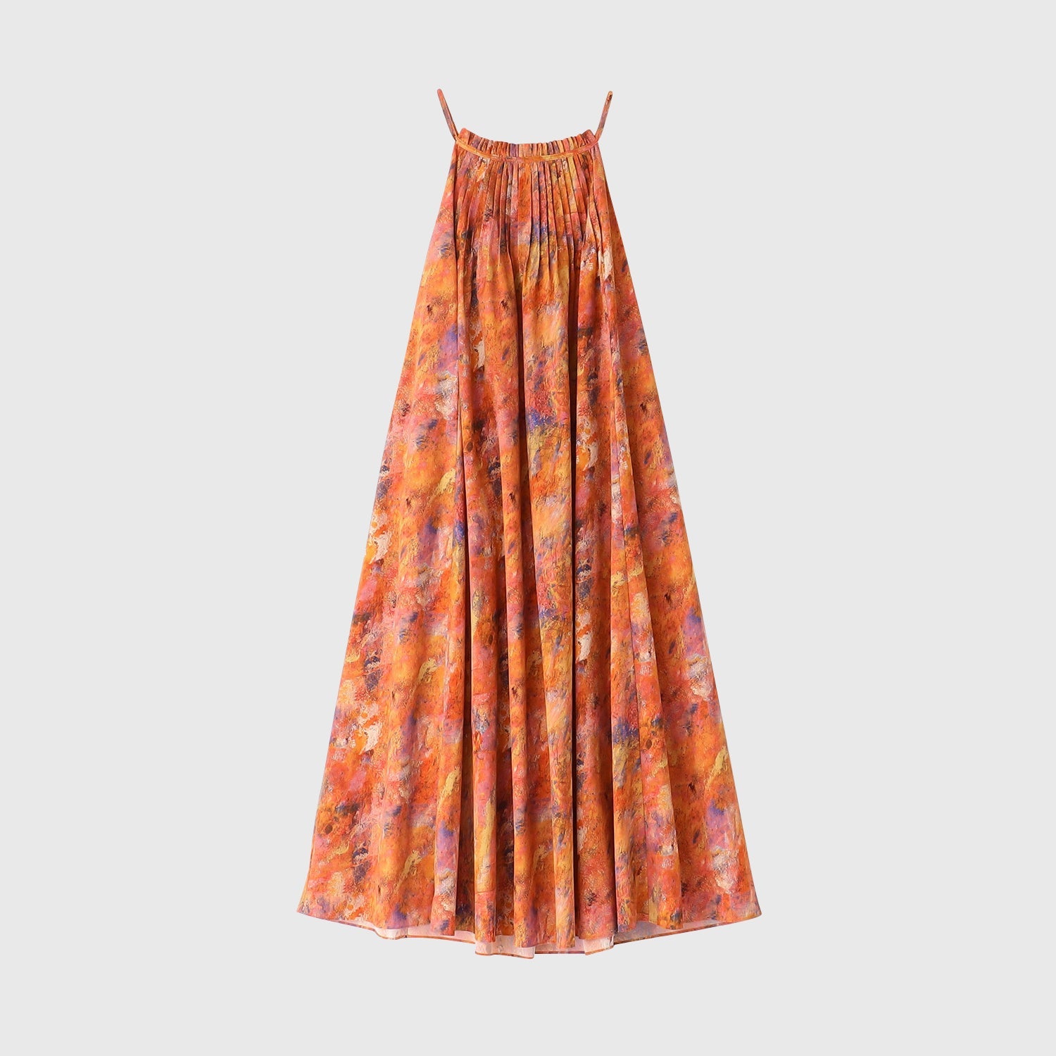 ピンタックキャミソールワンピース「花火2」｜西村 円のアート｜HERALBONY