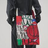 ¥パッカブル2WAYナイロンショルダー「apples」Nozomi Fujita