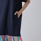 カットソーコンビティアードワンピ「Scratch Works Yay!Yay! 2023 AOZORA」