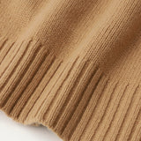 【HEART】 Bicolor Knit Cardigan Beige