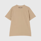 【HEART】Logo T-Shirt Vertical Triple Heart Beige