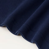 【HEART】Logo T-Shirt Horizontal Triple Heart Navy