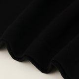 【HEART】Logo T-Shirt Horizontal Triple Heart Black