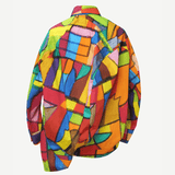 ¥【予約商品|3月下旬お届け】ANREALAGE×HERALBONY BALL SHIRT「注目」Daisuke Shibuta