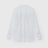 【予約商品|12月下旬お届け】バンドカラーシャツ「brown brush-mm2025」