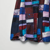 ¥【予約商品|4月中旬お届け】ニットコンビワンピース「壁:語りかけてくる色」Kaoru Iga