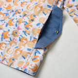 ¥【予約商品|4月下旬お届け】momokoジャカードカバーオール「タイトル不明」Momoko Nakagawa