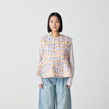 ¥【予約商品|4月下旬お届け】momokoジャカードブラウス「タイトル不明」Momoko Nakagawa