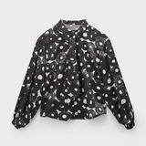 ¥【予約商品|5月上旬お届け】ボウタイブラウス KuromaruSanae Sasaki