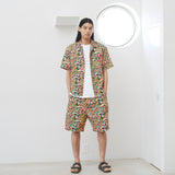 ¥【予約商品|6月下旬お届け】リラックスハーフパンツ 「タイトル不明」Takafumi Yamane