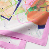 シルクスカーフ「タイトル不明」