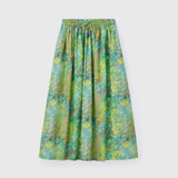 フロントギャザースカート「旅行」