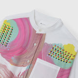 バンドカラーシャツ「タイトル不明」