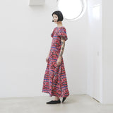 ¥【予約商品|6月下旬お届け】バルーンスリーブワンピース「無題」Sanae Sasaki