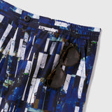 ¥【予約商品|6月下旬お届け】リラックスハーフパンツ「海」Kaoru Iga