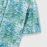 ¥【予約商品|6月中旬お届け】ノーカラーシャツ「クリスマスツリーショップ」SATO