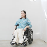 ¥【予約商品|6月中旬お届け】ノーカラーシャツ「クリスマスツリーショップ」SATO