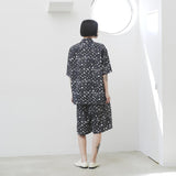 ¥【予約商品|6月下旬お届け】オープンカラーシャツ「(無題)(丸)」Sanae Sasaki