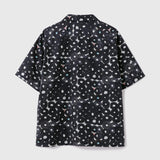 ¥【予約商品|6月下旬お届け】オープンカラーシャツ「(無題)(丸)」Sanae Sasaki