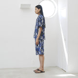 ¥【予約商品|6月下旬お届け】オープンカラーシャツ「海」Kaoru Iga