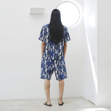 ¥【予約商品|6月下旬お届け】オープンカラーシャツ「海」Kaoru Iga
