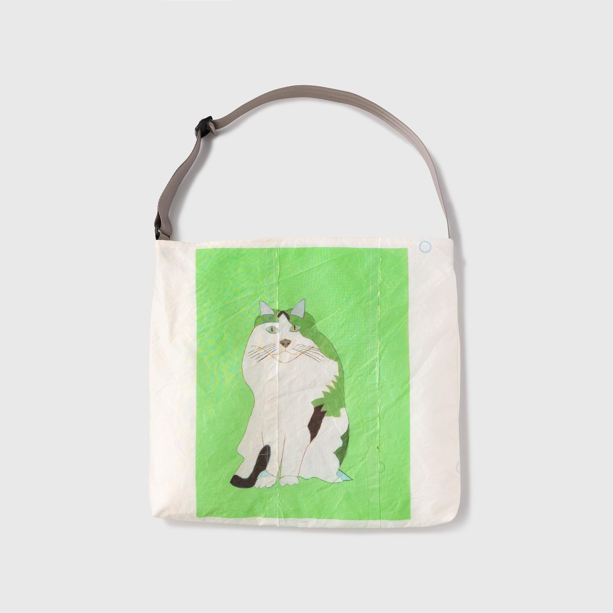 ¥【予約商品|7月上旬お届け】エアバッグトート「ノルウェジアンフォレストキャット」Yasuhiro Kobayashi