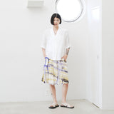 ¥【予約商品|7月上旬お届け】リネンショートパンツ「ももこ」Momoko Nakagawa