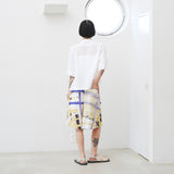 ¥【予約商品|7月上旬お届け】リネンショートパンツ「ももこ」Momoko Nakagawa