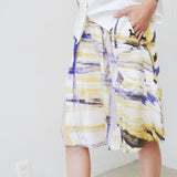 ¥【予約商品|7月上旬お届け】リネンショートパンツ「ももこ」Momoko Nakagawa