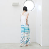 ¥【予約商品|7月上旬お届け】リネンワイドパンツ「ももこ」Momoko Nakagawa