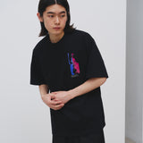 ¥【予約商品|7月上旬お届け】ショートスリーブTシャツ「無題」 (E)Naoto Iguchi