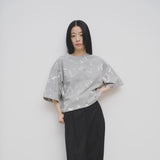 ¥【予約商品|7月上旬お届け】アートグラフィックTシャツ「無題(let it be)」Sayaka Sanpei