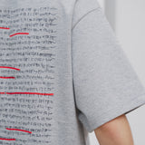 ¥【予約商品|7月上旬お届け】アートグラフィックTシャツ「marina - moji10」marina