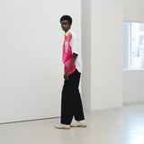 ¥【予約商品|8月末〜9月上旬お届け】アートパネル半袖シャツ「タイトル不明 Red」Shigaku Mizukami