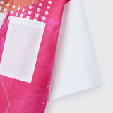 ¥【予約商品|8月末〜9月上旬お届け】アートパネル半袖シャツ「タイトル不明 Red」Shigaku Mizukami