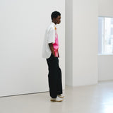 ¥【予約商品|8月末〜9月上旬お届け】アートパネル半袖シャツ「タイトル不明 Red」Shigaku Mizukami