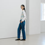 ¥【予約商品|8月末〜9月上旬お届け】コットンカーディガン「colorful brush1 - mm2025」marina