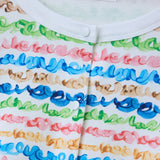 ¥【予約商品|8月末〜9月上旬お届け】コットンカーディガン「colorful brush1 - mm2025」marina