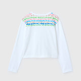 ¥【予約商品|8月末〜9月上旬お届け】コットンカーディガン「colorful brush1 - mm2025」marina