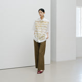 ¥【予約商品|8月末〜9月上旬お届け】アートパネル半袖シャツ「kin - mm2024」marina