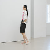 ¥【予約商品|8月末〜9月上旬お届け】アートパネル半袖シャツ「pink - mm2024」marina