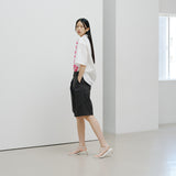 ¥【予約商品|8月末〜9月上旬お届け】アートパネル半袖シャツ「pink - mm2024」marina