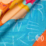 シルク混バンダナ「ケーキでhappy」