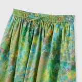 ¥【予約商品|8月下旬お届け】フロントギャザースカート「旅行」Hiroo Suzuki